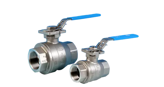 2-Pce Full Bore Fire Safe Heavy Duty Direct Mount Ball Valve NTC KV-L20
