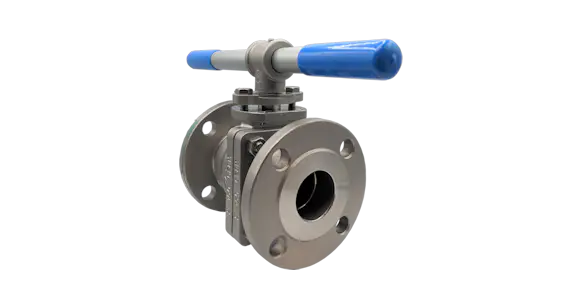 Metal Seated Flanged ANSI 150 2-Pce Full Bore Ball Valve NTC KV-M61