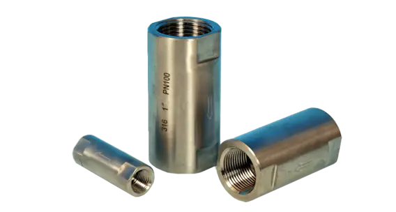 Screwed “Barrel Type” Spring Check Valve ETG-SPV100