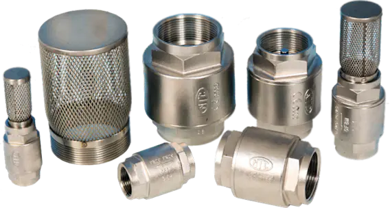 Screwed “Barrel Type” Spring Check Valve NTC-SPV20