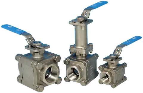 NTC KV-L80FS KV-L81FS KV-L82FS Stainless Steel Direct Mount Ball Valve