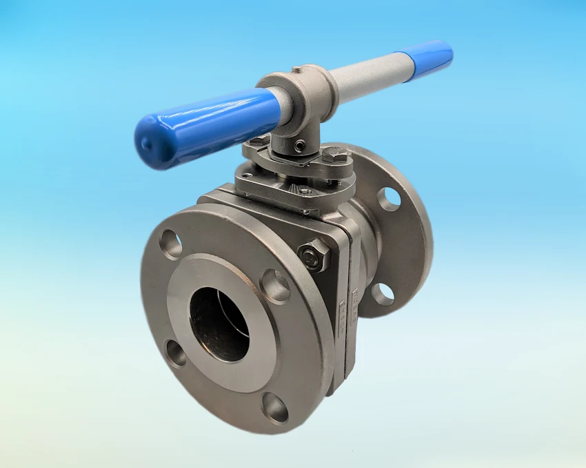 S/S Metal Seated Flanged ANSI 150 2-Pce Full Bore Ball Valve NTC KV-M61